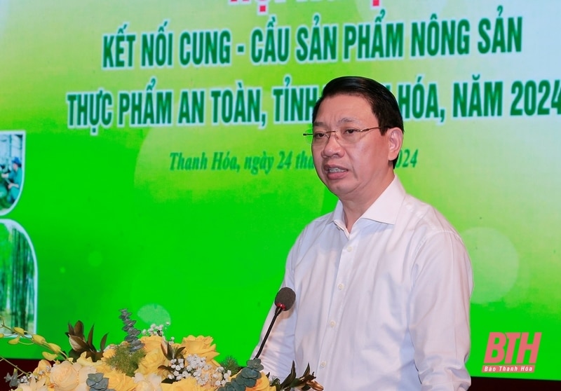 Kết nối cung - cầu sản phẩm nông sản, thực phẩm an toàn tỉnh Thanh Hóa năm 2024