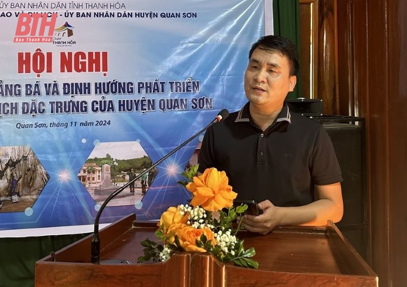 Xúc tiến, quảng bá và định hướng phát triển sản phẩm du lịch đặc trưng huyện Quan Sơn