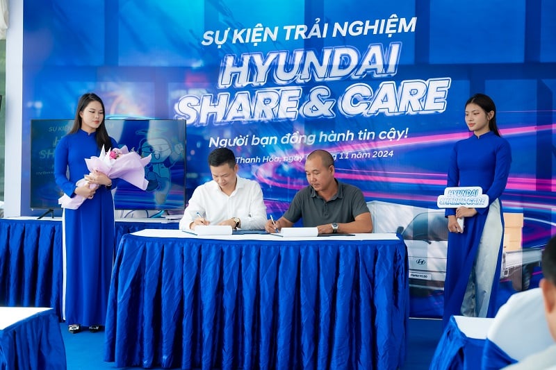 Hyundai Lam Kinh tổ chức thành công sự kiện “Hyundai Share&Care” tại TP. Thanh Hóa