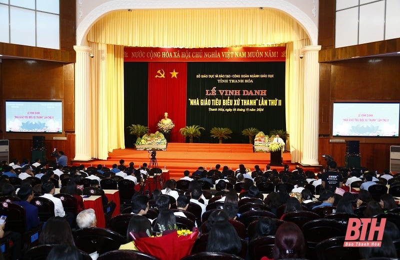 Vinh danh “Nhà giáo tiêu biểu xứ Thanh” lần thứ hai, năm 2024