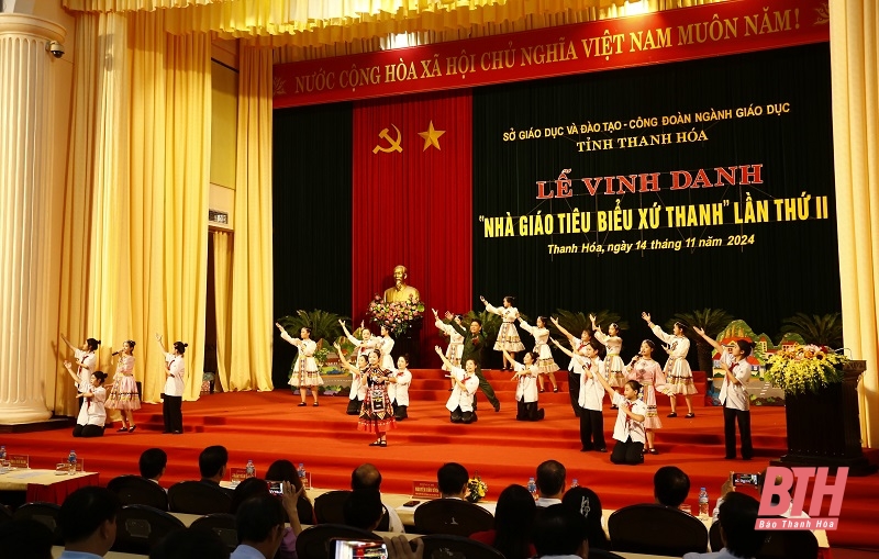 Vinh danh “Nhà giáo tiêu biểu xứ Thanh” lần thứ hai, năm 2024