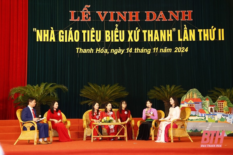 Vinh danh “Nhà giáo tiêu biểu xứ Thanh” lần thứ hai, năm 2024