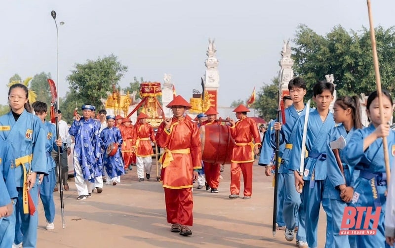 Lễ hội Đền thờ Thái sư Hoằng Quốc Công Đào Duy Từ: Khơi dậy nét đẹp truyền thống văn hóa, lòng tự hào dân tộc 