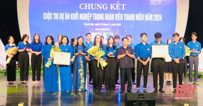 Chung kết và trao giải cuộc thi “Dự án khởi nghiệp trong đoàn viên, thanh niên năm 2024”