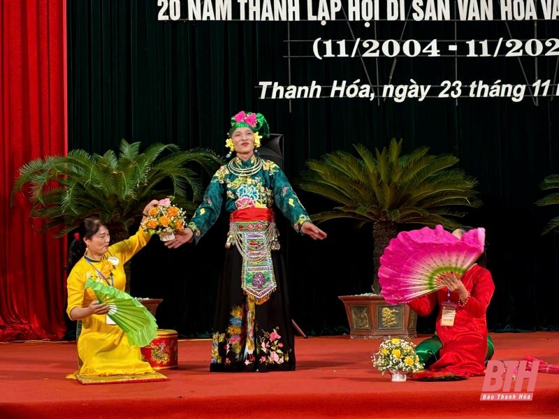 Kỷ niệm 20 năm thành lập Hội Di sản văn hóa và Cổ vật Thanh Hoa