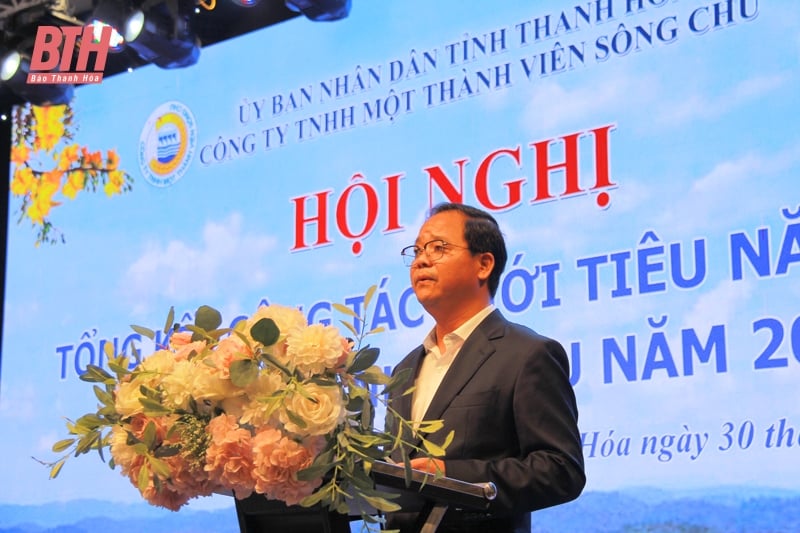 Công ty TNHH MTV Sông Chu tổng kết công tác tưới tiêu năm 2024 và triển khai nhiệm vụ năm 2025