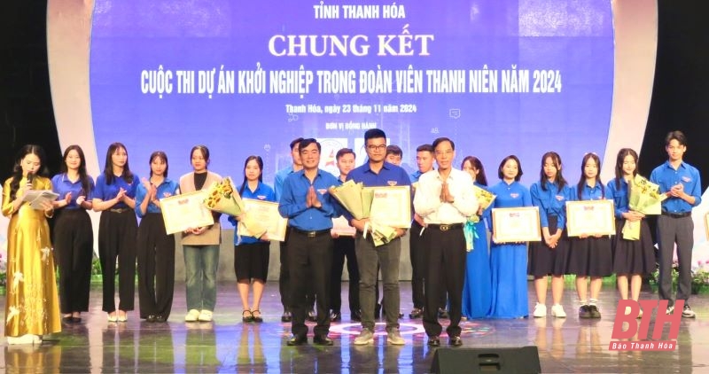 Chung kết và trao giải cuộc thi “Dự án khởi nghiệp trong đoàn viên, thanh niên năm 2024”