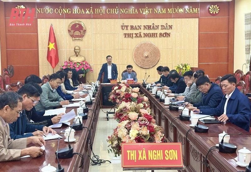 Thị xã Nghi Sơn phấn đấu cuối năm 2025 hoàn thành xây dựng nông thôn mới