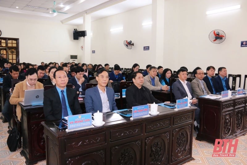 Công đoàn Thanh Hoá xuất sắc dẫn đầu phong trào thi đua công nhân, viên chức, lao động và hoạt động công đoàn năm 2024