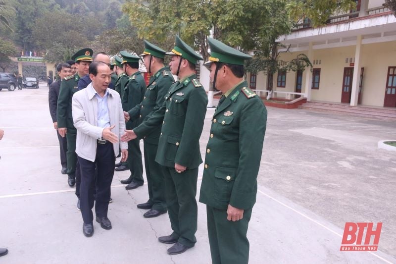 Phó Chủ tịch Thường trực HĐND tỉnh Lê Tiến Lam thăm, kiểm tra tình hình sản xuất, đời sống Nhân dân TP Sầm Sơn 