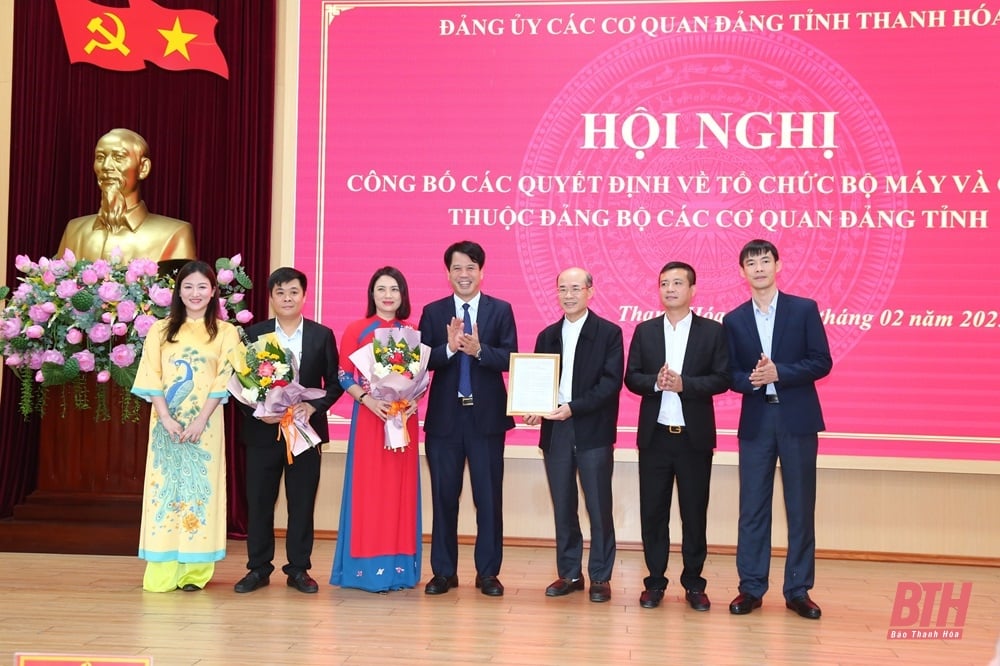 Hội nghị lần thứ nhất Ban Chấp hàng Đảng bộ các cơ quan Đảng tỉnh Thanh Hóa, nhiệm kỳ 2020- 2025