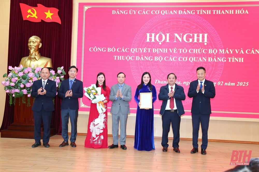 Hội nghị lần thứ nhất Ban Chấp hàng Đảng bộ các cơ quan Đảng tỉnh Thanh Hóa, nhiệm kỳ 2020- 2025