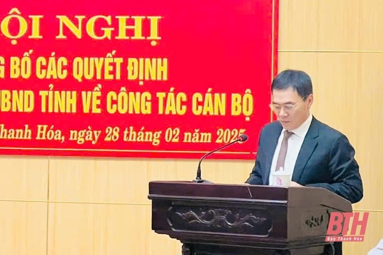 Sở Tư pháp Thanh Hóa có Giám đốc mới