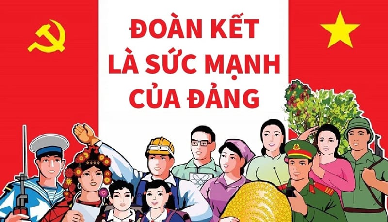 Đoàn kết là sức mạnh của Đảng