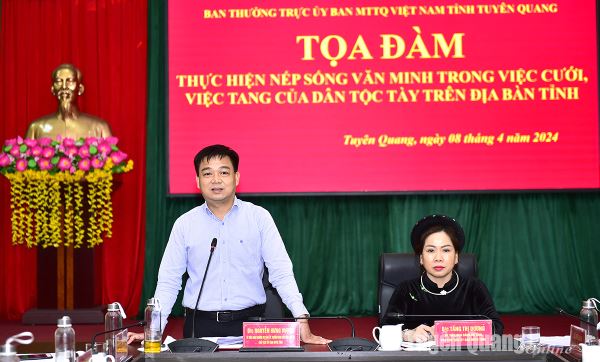 Thực hiện nếp sống văn minh trong việc cưới, việc tang ...