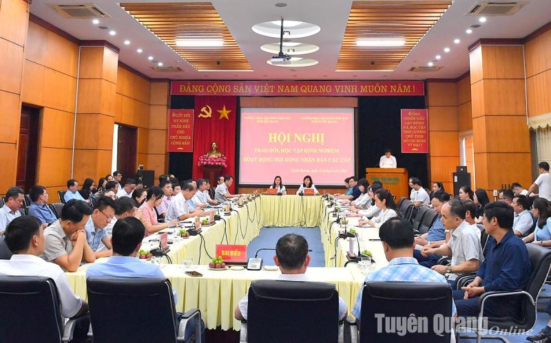 Tuyên Quang và Bắc Giang trao đổi, học tập kinh nghiệm hoạt động HĐND các cấp