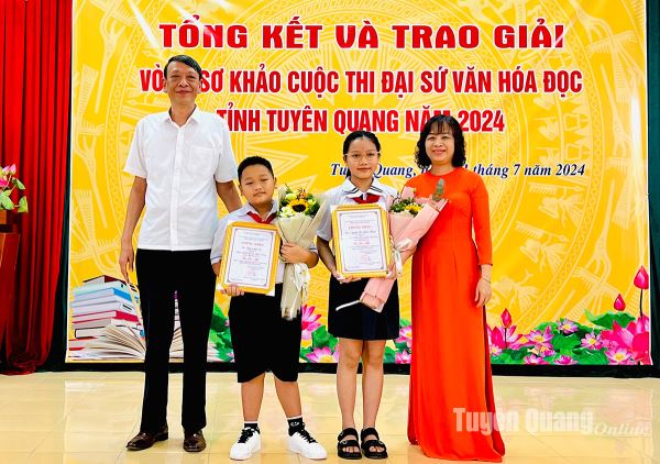 Tổng kết và trao giải cuộc thi Đại sứ văn hóa đọc tỉnh Tuyên Quang năm 2024