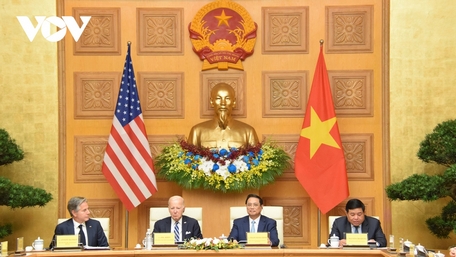 Thủ tướng Phạm Minh Chính và Tổng thống Joe Biden dự Hội nghị cấp cao Việt Nam - Hoa Kỳ về đầu tư và đổi mới sáng tạo