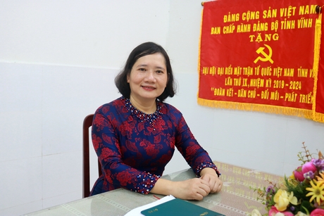 Bà Lê Hồng Đào.