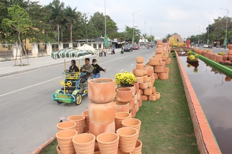 Đường gốm hiện hữu sẽ được thiết kết, bổ sung, nâng cấp… cho du khách nhiều trải nghiệm hơn.Ảnh: TRẦN PHƯỚC