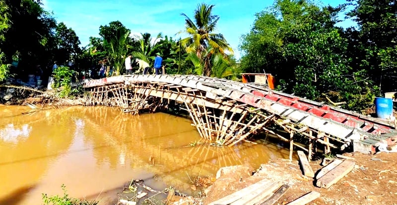 Với sự chung sức đồng lòng của người dân nói chung và hội viên nông dân nói riêng, nhiều công trình giao thông được đẩy nhanh tiến độ.