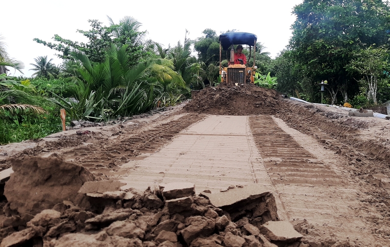 Công trình dự án đi qua, tạo động lực thúc đẩy phát triển kinh tế, xã hội.