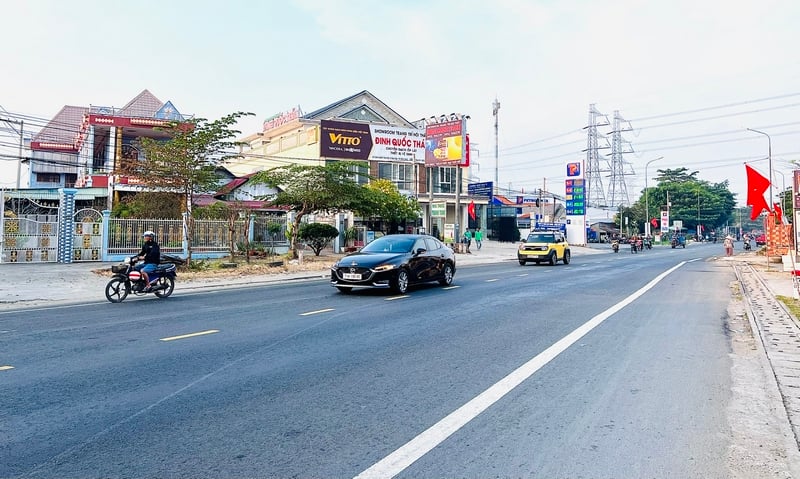 Tân Hòa với diện mạo đô thị ngày càng rõ nét, khang trang hơn.