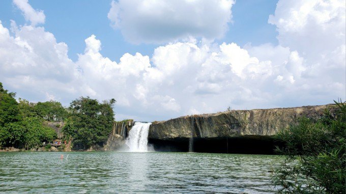 La cascada Dray Sap está a unos 30 km de la ciudad de Buon Ma Thuot, 2023. Foto: Ngoc Loan