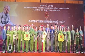 Chương trình nghệ thuật “Khắc ghi lời Bác”