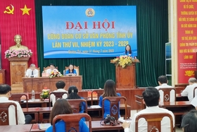 Đại hội Công đoàn cơ sở Văn phòng Tỉnh ủy nhiệm kỳ 2023-2028