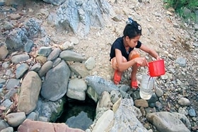 347 hộ dân ở thị trấn Krông Klang thiếu nước sạch do chưa có cơ sở hạ tầng đô thị