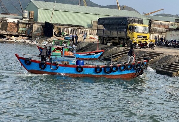 Chòng chành những chuyến đò sang đảo Hải Minh ảnh 2