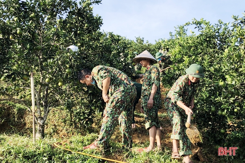 Lực lượng vũ trang Hà Tĩnh học Bác từ những việc làm cụ thể