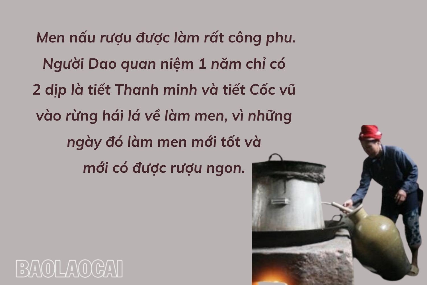 “Bí quyết” tạo ra “mỹ tửu” của người Dao đỏ ảnh 2