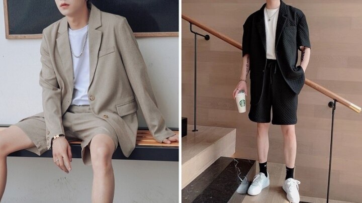 How to coordinate with men's blazer simple but attractive - Vietnam.vn