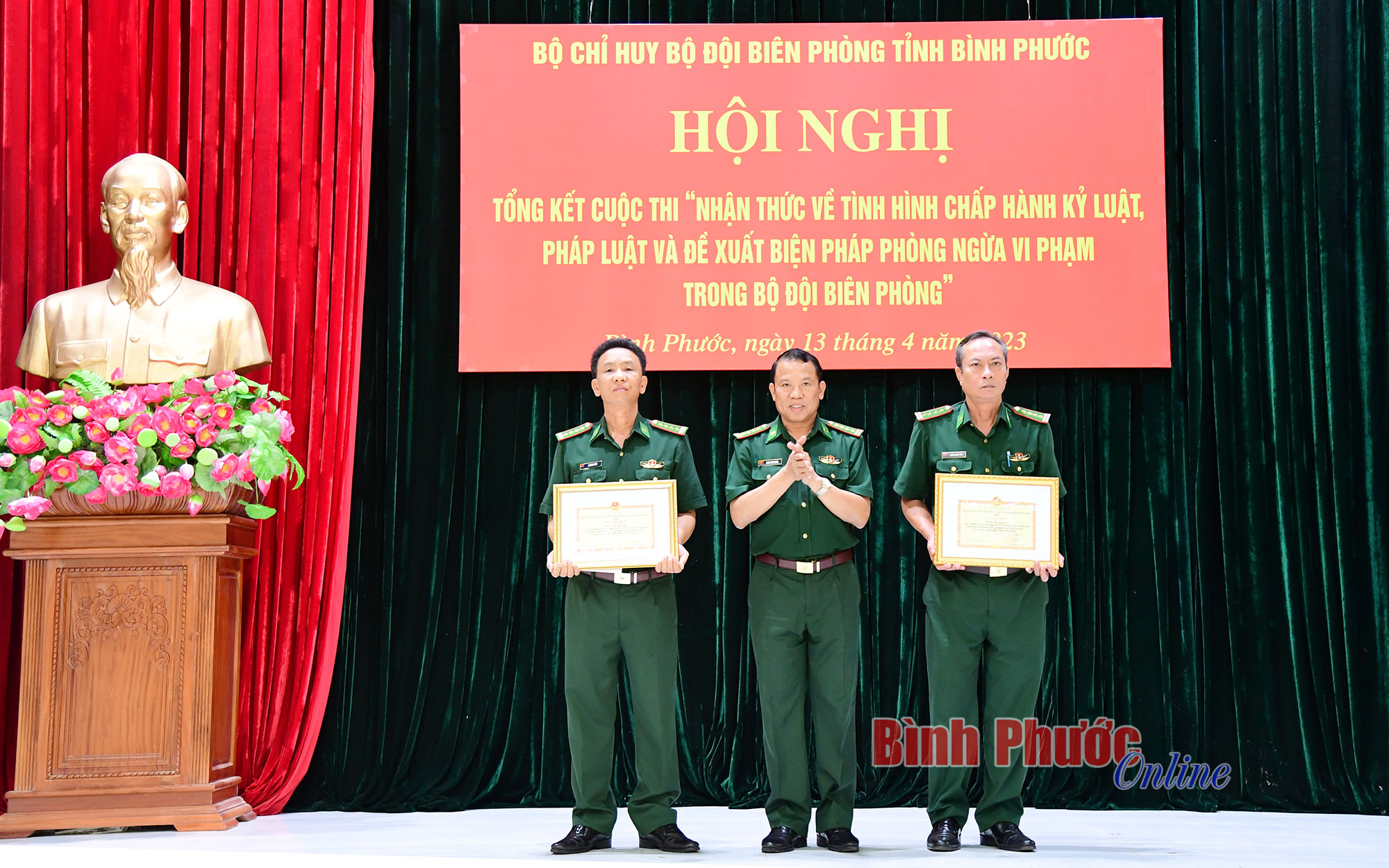 Binh Phuoc: 100% of border guards and officers take the legal exam ...