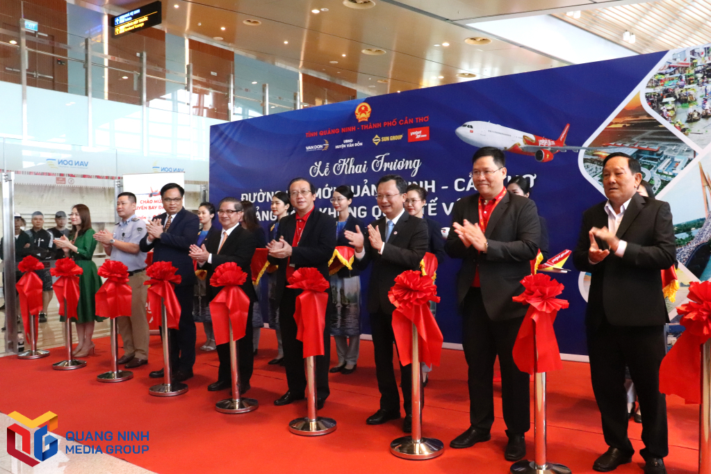 Exciting opening day of Quang Ninh - Can Tho route - Vietnam.vn