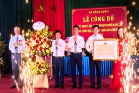 Xã Đồng Xuân đón chuẩn nông thôn mới nâng cao năm 2022