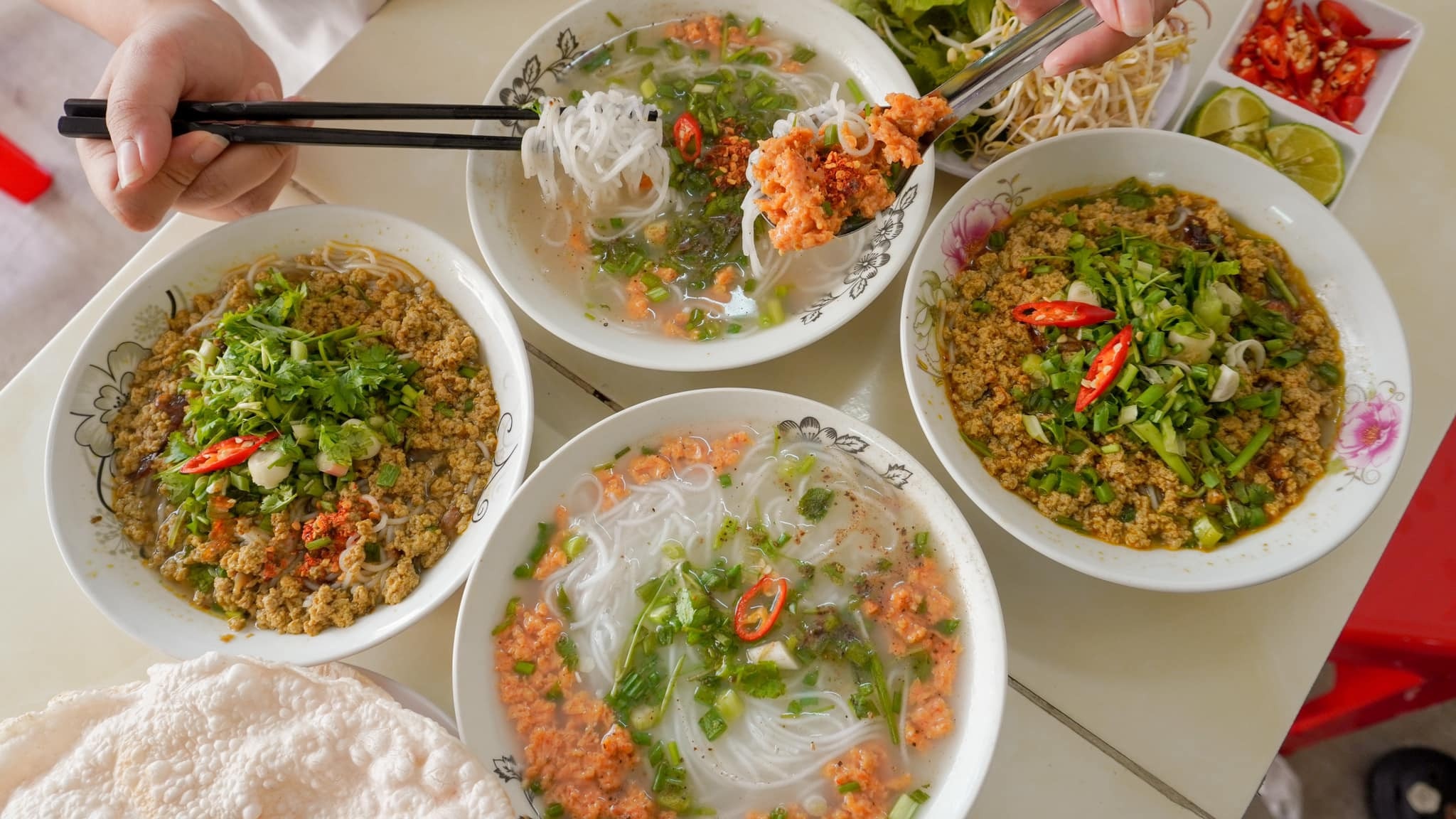 Trésor du Vietnam - salade de vermicelles de riz, Cuisinez