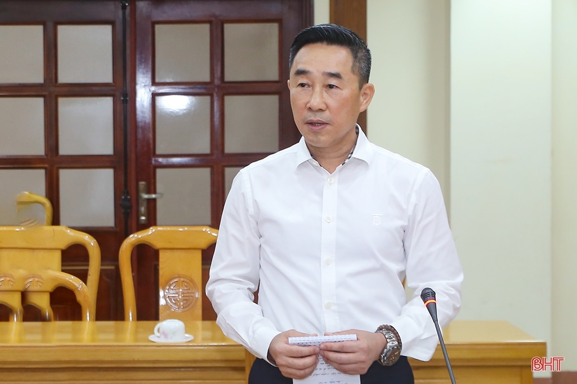 Thứ trưởng Bộ Nội vụ đánh giá cao việc thực hiện Luật Hoạt động chữ thập đỏ tại Hà Tĩnh