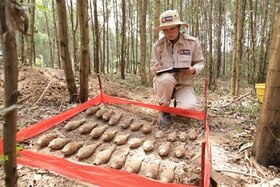 Dự án MAG Quảng Trị: Hủy nổ an toàn 29 quả đạn cối