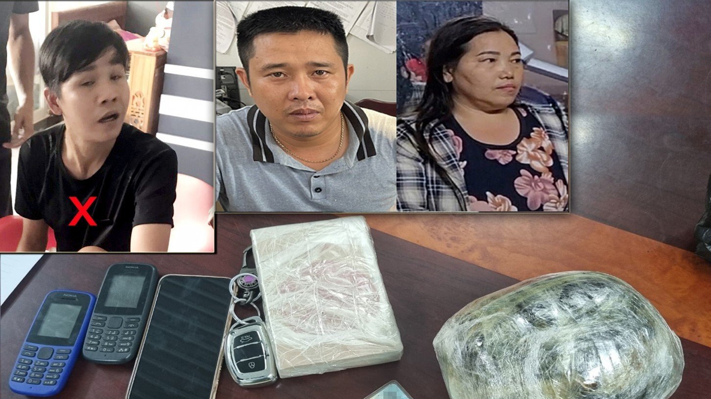 Thanh Hóa: Bắt 3 nghi phạm mua heroin từ Lào về Việt Nam - Ảnh 1.
