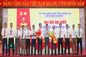 Đại hội Liên đoàn Karate tỉnh Quảng Trị lần thứ I, nhiệm kỳ 2023-2028