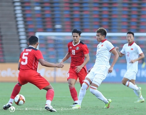 U22 Vietnam lost against U22 Indonesia - Vietnam.vn