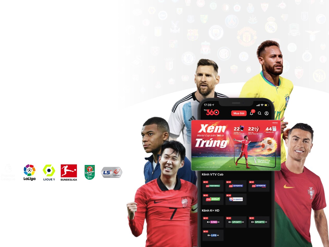 Viettel TV360 has the copyright to broadcast all 64 World Cup matches ...