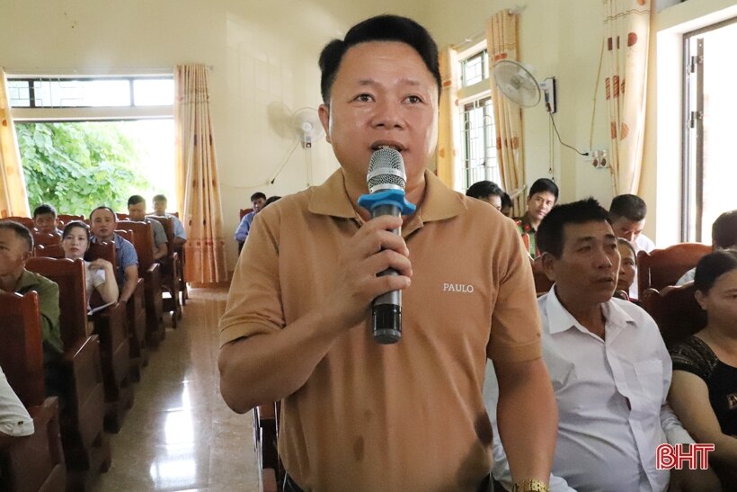 Cử tri Hà Tĩnh kiến nghị hỗ trợ xây dựng cơ sở hạ tầng nông thôn, phát triển nông nghiệp