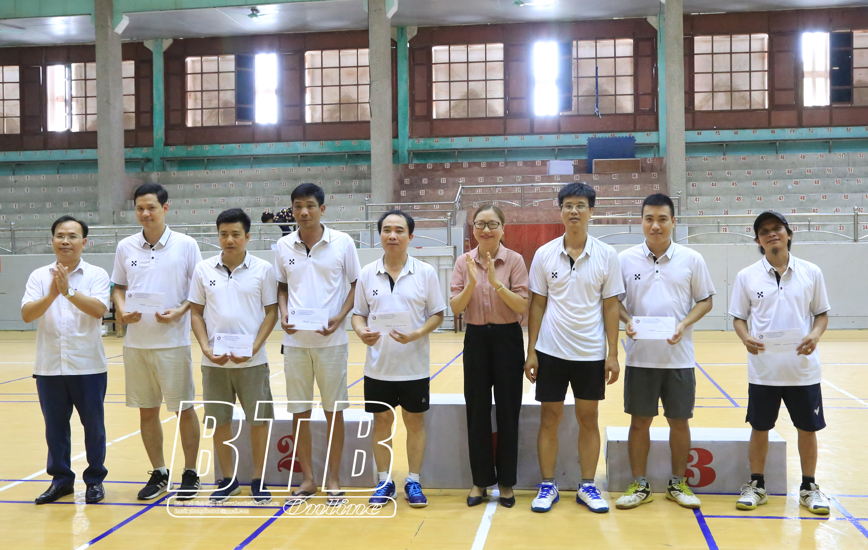 Thai Binh Press Badminton Tournament 2023 - Vietnam.vn