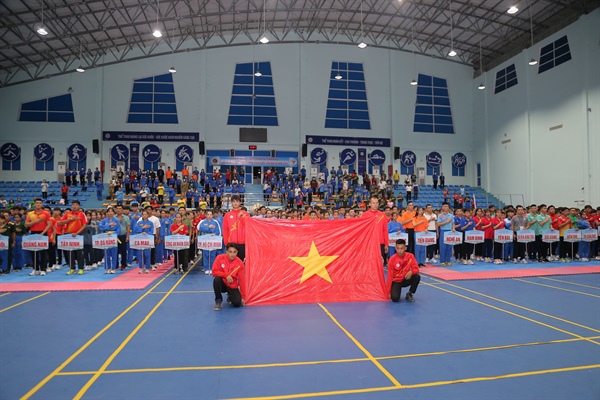 Khai mạc Giải vô địch trẻ Vovinam toàn quốc Vietnam vn