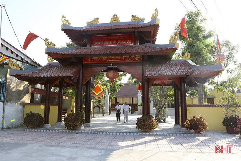 Nhiều di tích ở Hà Tĩnh được trùng tu, tôn tạo bằng nguồn xã hội hoá