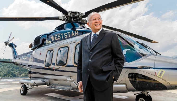 Syed Azman Syed Ibrahim, Chủ tịch Weststar Aviation Services. Ảnh: Forbes
